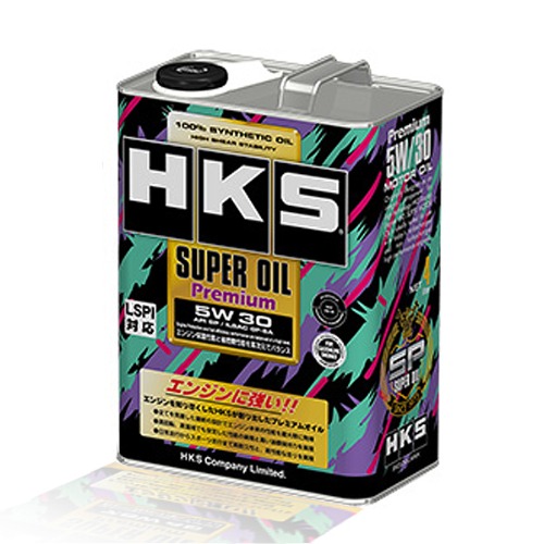 HKS 슈퍼 오일 프리미엄 5W30 4리터 가솔린 (API/SP)