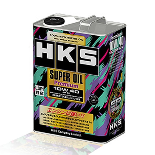 HKS 슈퍼 오일 프리미엄 10W40 4리터 가솔린 (API/SP)