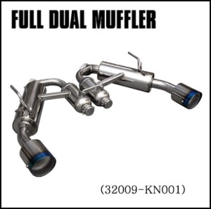 (Q50) FULL DUAL 머플러 (32009-KN001)